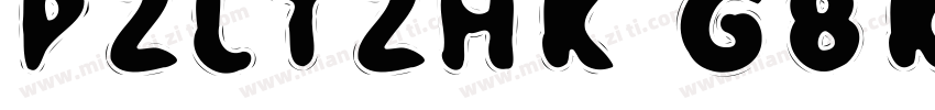 PZLTZHK GBK1 0字体转换